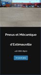 Mobile Screenshot of pneusmecanique.com